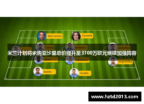 米兰计划将求购亚沙里总价提升至3700万欧元继续加强阵容 米兰计划将求购亚沙里总价提升至3700万欧元继续加强阵容